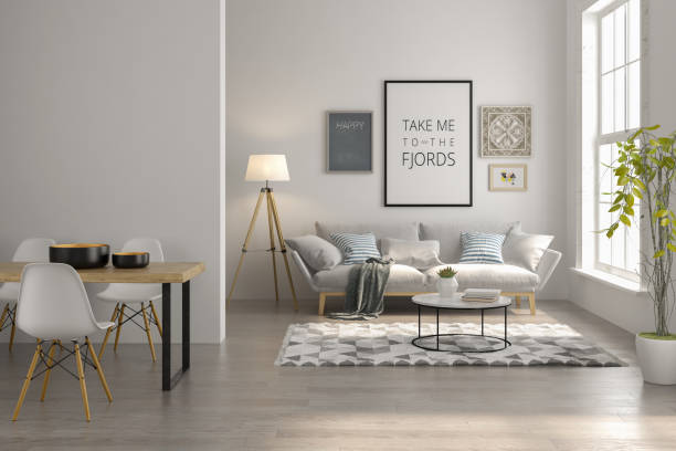 SALON MODERNE ET CLAIR