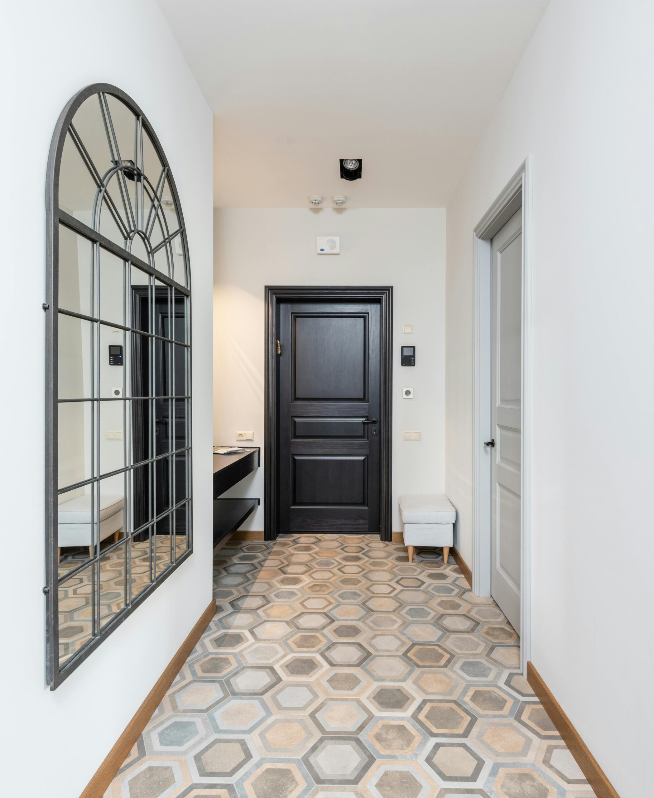 belle entrée déco classe et épurée